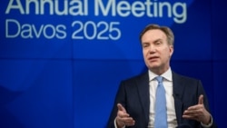 Presiden Forum Ekonomi Dunia (WEF) Borge Brende berbicara di Davos, Swiss (foto: dok). 