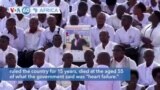 VOA60 Africa - Burundi: Former President Nkurunziza to be buried Friday