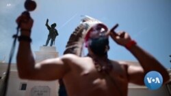 Puerto Rican Activists Demand Removal of Monuments to Spanish Colonizers