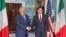 دیدار مارکو روبیو، وزیر امور خارجه آمریکا، آنتونیو تایانی، وزیر امور خارجه ایتالیا (منبع: حساب کاربری وزیر امور خارجه آمریکا) 