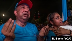 Zainul Azizan, a 63-year-old long-time opposition member, burst into tears after his party's leader, Maharthir Mohamad, declares victory in the Malaysian election on May 9, 2018.