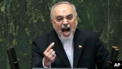 Ali Akbar Salehi, kepala urusan nuklir Iran mendesak IAEA agar menolak permintaan tuntutan dari Amerika (foto: dok).