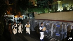 پلیس ترکیه پس از بازرسی از کنسولگری عربستان سعودی در استانبول