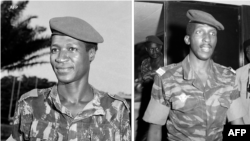 Collages of Sankara and Compaore
