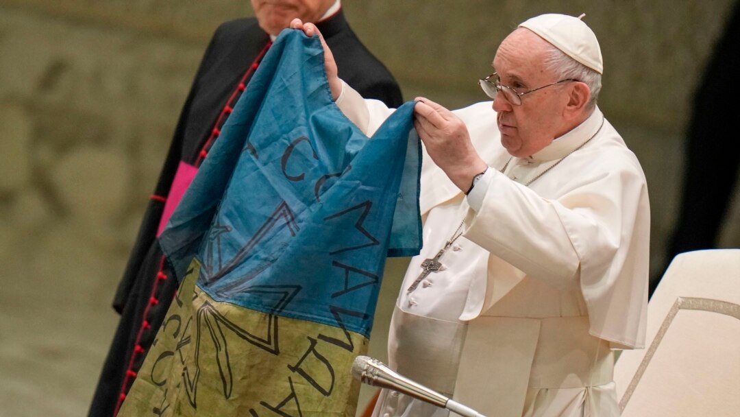 Pope Francis Condemns Ukraine 'Massacre'