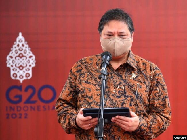 Menko Perekonomian Airlangga Hartarto (Biro Setpres)