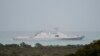 FILE - A Chinese Peoples Liberation Army Navy amphibious transport dock vessel transits the Torres Strait in Northern Australia, in this handout photo taken Feb. 18, 2022. (AFP / Australian Defence Force)