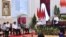 Presiden Joko Widodo minta jajarannya tepat ambil kebijakan dan empati pada rakyat. (Twitter/@Setkabgoid)