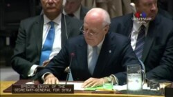 Սիրիայի հարցերով ՄԱԿ-ի դեսպանորդ Միսթուրան նոյեմբեր ամսից կթողնի պաշտոնը