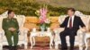 တရုတ်သမ္မတနဲ့ မြန်မာတပ်ချုပ် ၂ နိုင်ငံ လုံခြုံရေးဆွေးနွေးမည်