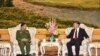 မြန်မာတပ်ချုပ် တရုတ်သမ္မတနှင့် တွေ့ဆုံ