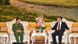 မြန်မာတပ်ချုပ် တရုတ်သမ္မတနဲ့တွေ့ဆုံ