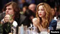 Antonio De La Rúa, fue novio de Shakira durante 11 años. En esta foto, participaban de un almuerzo de la Iniciativa Global Clinton, en 2007.