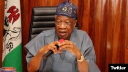 Ministan yada labarai Alhaji Lai Mohammed (Twitter/@FMIC)