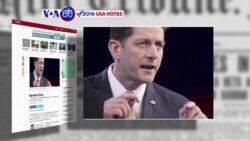 VOA60 Elections - Politico: House Speaker Paul Ryan voted for Donald Trump during early voting in Wisconsin