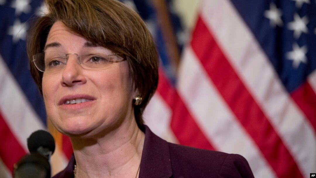 Senator Partai Demokrat, Amy Klobuchar 