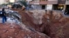 FILE - A crater is left in the ground near the site of the assassination of Hezbollah leader Hassan Nasrallah in Beirut's southern suburbs on Sept. 29, 2024. Analysts say Nasrallah's death, as well as those of other Hezbollah leaders, has weakened the militant group.