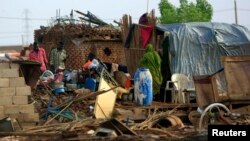 Wasu da ambaliyar ruwa ta rutsa da su a Sudan