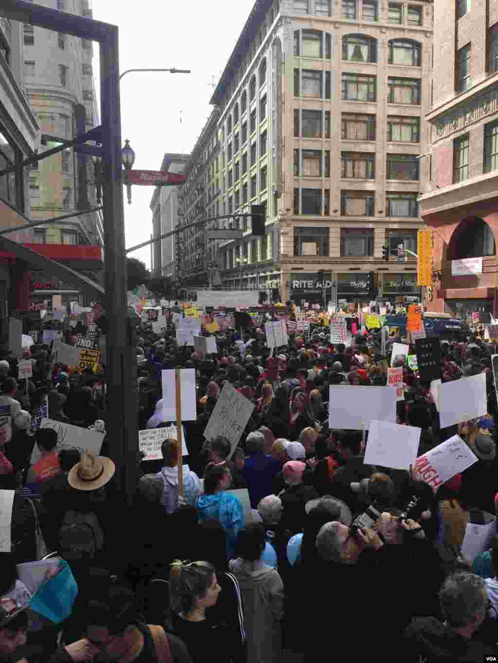 Marcha por Nuestras Vidas, Washington D.C. Foto: VOA División Latinoamericana.
