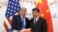 FILE - President Donald Trump poses for a photo with Chinese President Xi Jinping during a meeting on the sidelines of the G-20 summit in Osaka, Japan, Saturday, June 29, 2019. (AP Photo/Susan Walsh)