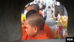 At Thursday’s ceremony, eight monks and 200 people took part in remembering the fatal stampede and its victims.