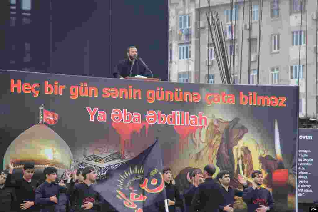 “Fatimeyi Zəhra” məscidində aşura mərasimi keçirilib