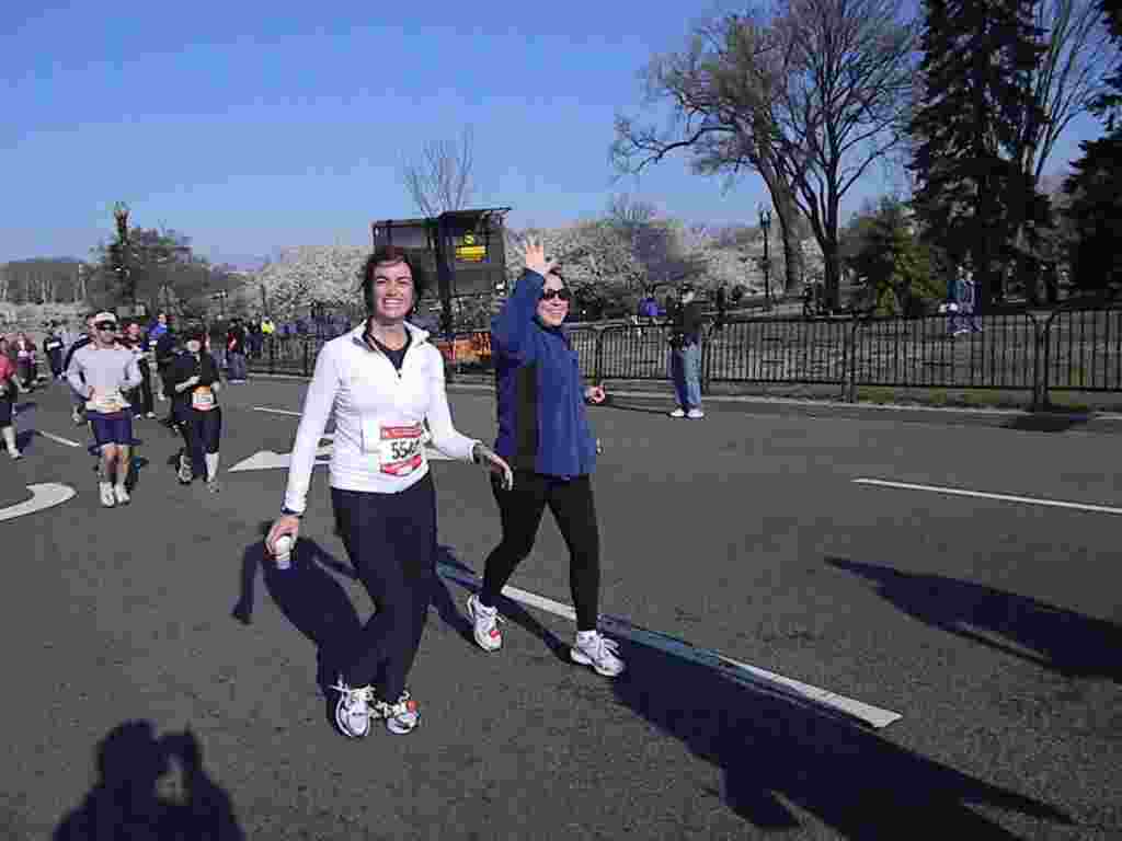 Corriendo las 10 millas del Festival de los Cerezos