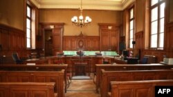 La cour d'appel au tribunal de Lyon, le 4 avril 2018.