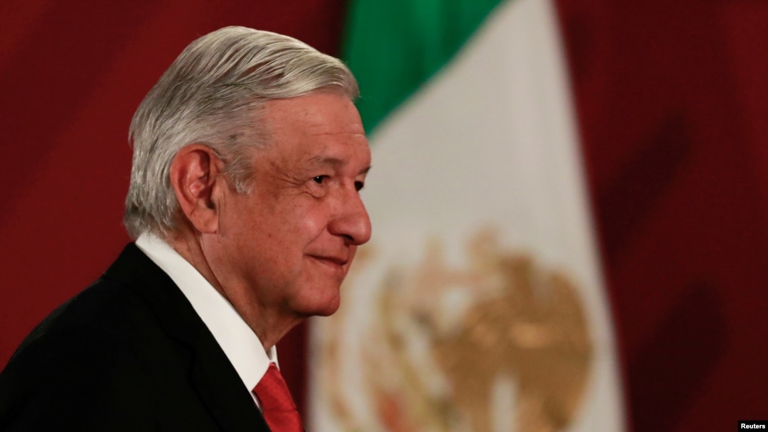 Presiden Meksiko Andrés Manuel López Obrador dalam konferensi pers di Mexico City, Meksiko. (Foto: dok).