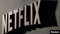 FILE: A Netflix logo is pictured in Los Angeles, California. taken Sept.15, 2022.