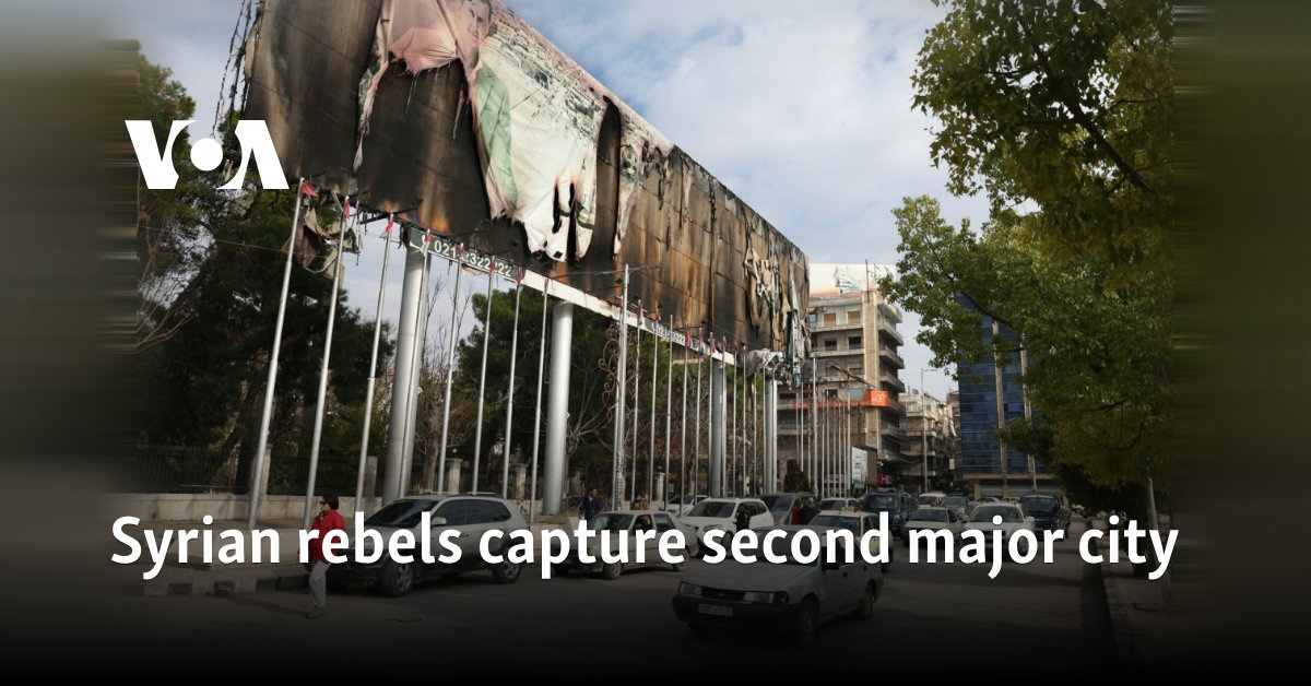 Syrian rebels capture second major city