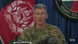 US Afghanistan Forces Commander Nicholson on MOAB Bombing