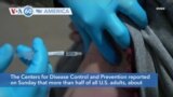 VOA60 America - More than half of all U.S. adults have received at least one dose of the COVID-19 vaccine