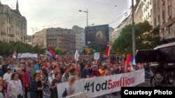 Arhiva - Protest "1 od 5 miliona" u Beogradu, 4. maja 2019.