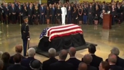 گرامیداشت سناتور فقید جان مک کین در واشنگتن