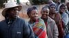 FILE: Zimbabwean voters queue to cast their ballots in the country's general elections in Harare, Zimbabwe, July 30, 2018.