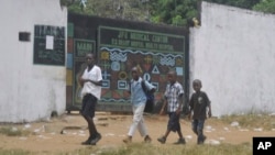 Le Centre médical JFK à Monrovia au Liberia.