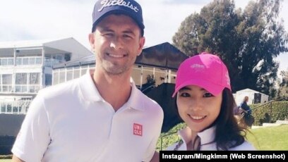korean golf hat