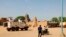 FILE - FILE - United Nations forces patrol the streets of Timbuktu, Mali, on Sept. 26, 2021. In June 2023, Mali's military government spurred the U.N. to end their peacekeeping mission, which has played a role in safeguarding civilians from armed groups.