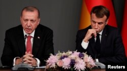 Erdogan Macron