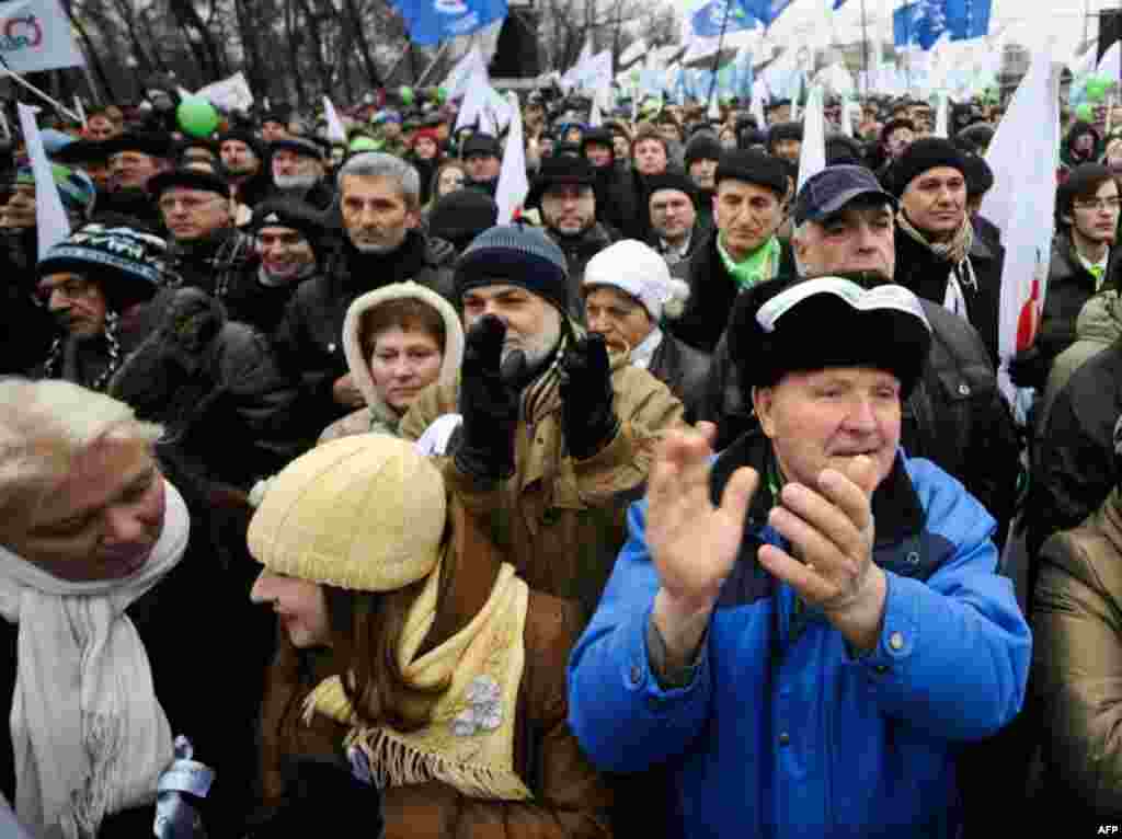 В Москве прошел очередной митинг «За честные выборы»