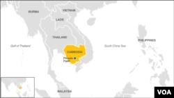 Cambodia map