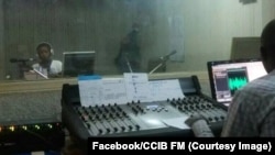 Les studios de la radio CCIB FM, Bujumbura, Burundi, 10 décembre 2016. (Facebook/CCIB FM)