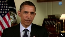 US President Obama delivers his weekly address 15 Jan2011