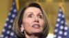 La présidente de la Chambre, la députée Nancy Pelosi de Californie.