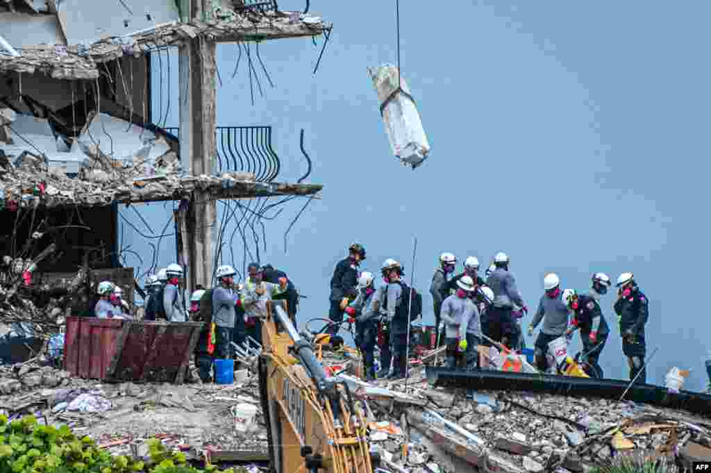 ملبے سے اب تک کسی شخص کو زندہ نہیں نکالا جا سکا ہے۔ ریسکیو اہلکار ساتویں دن تک صرف 18 افراد کی لاشیں ڈھونڈنے میں کامیاب ہوئے ہیں۔