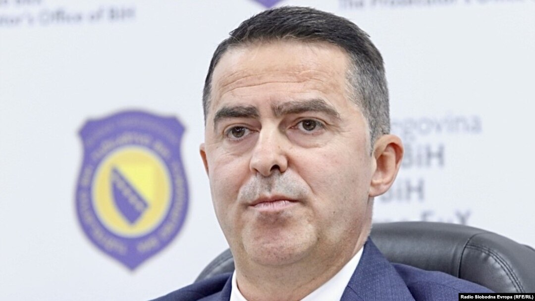 Bosnia-Herzegovina, Milanko Kajganic, chief prosecutor of the Prosecutor's Office of Bosnia and Herzegovina. 