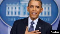 El presidente Barack Obama agradeció a los legisladores demócratas y republicanos por aprobar la reapertura del gobierno.