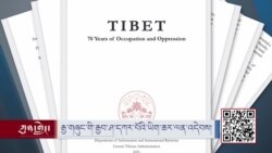 རྒྱ་ནག་གི་ཡིག་ཆ་རྒྱབ་ཤ་དཀར་པོར་ལན་འདེབས།