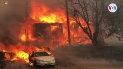 El incendio Dixie arrasa el histórico pueblo de Greenville